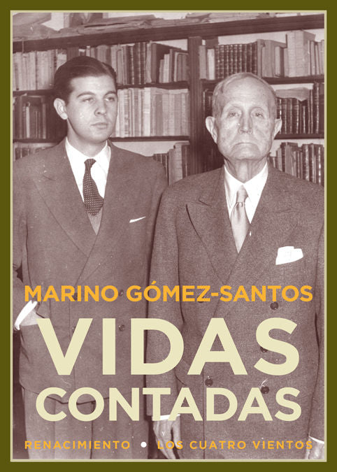 Vidas contadas, de Gómez Santos, Marino | portada del libro
