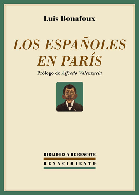 Los españoles en París, de Bonafoux Quintero, Louis | portada del libro