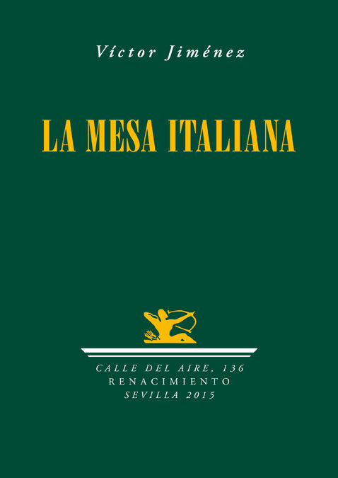 La mesa italiana, de Jiménez, Víctor | portada del libro