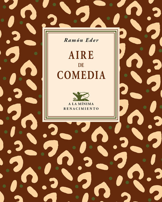 Aire de comedia, de Eder, Ramón | portada del libro