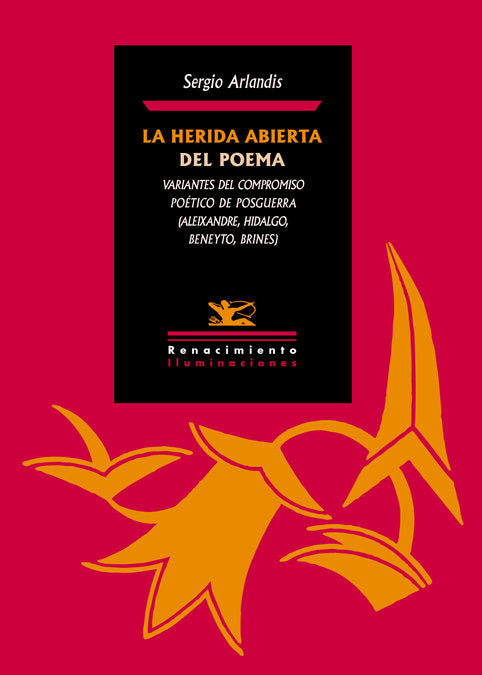La herida abierta del poema, de Arlandis, Sergio | portada del libro