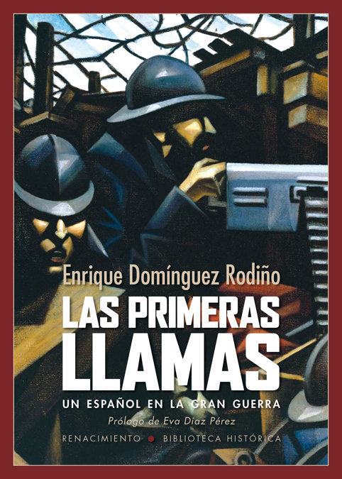 Las primeras llamas, de Domínguez Rodiño, Enrique | portada del libro