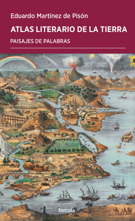 Atlas literario de la Tierra, de MARTINEZ DE PISON, EDUARDO | portada del libro