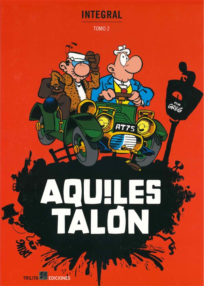 Aquiles talón 2, de GREG | portada del libro
