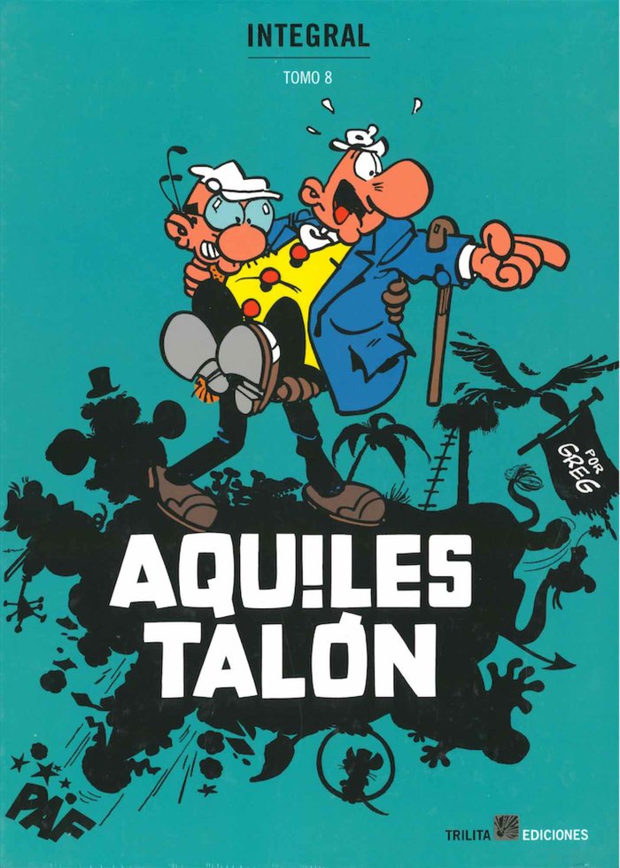 AQUILES TALON INTEGRAL 08, de GREG | portada del libro