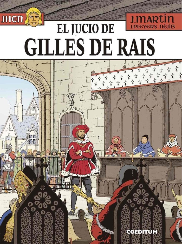 JHEN 17. EL JUICIO DE GILLES DE RAIS, de MARTIN,JACQUES | portada del libro