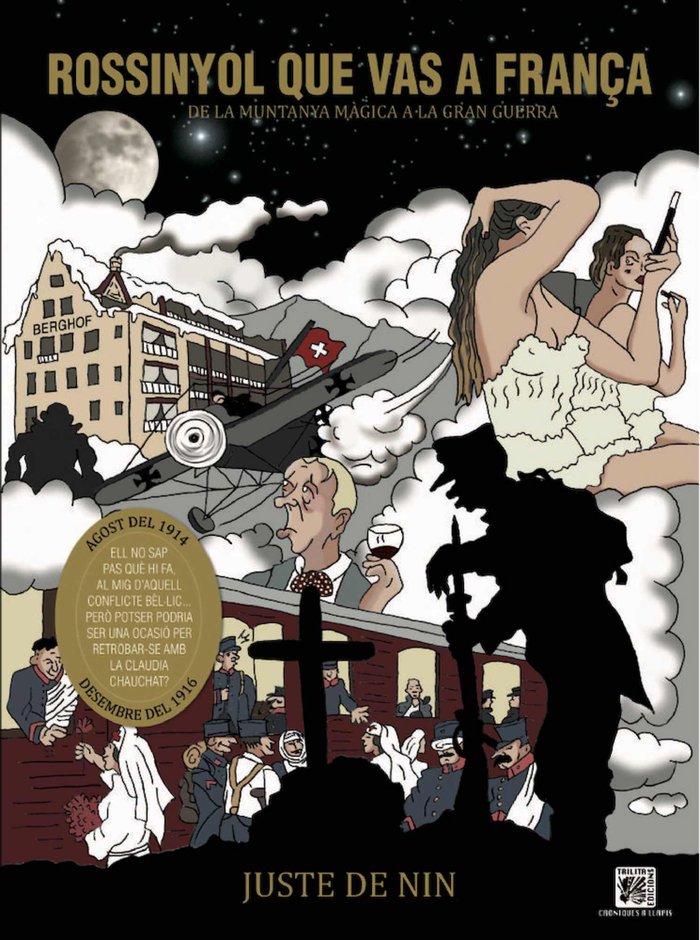 ROSSINYOL QUE VAS A FRANÇA (CATALAN), de JUSTE DE NIN,LLUIS | portada del libro