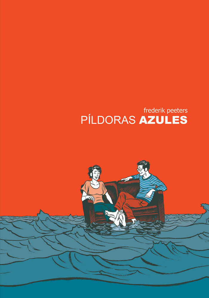 Píldoras azules, de Peeters, Frederik | portada del libro