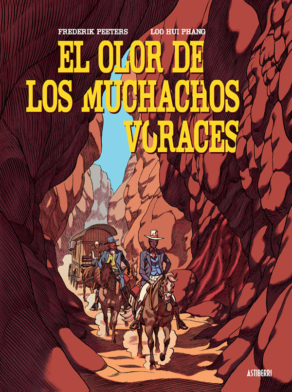 El olor de los muchachos voraces, de Peeters, Frederik | portada del libro