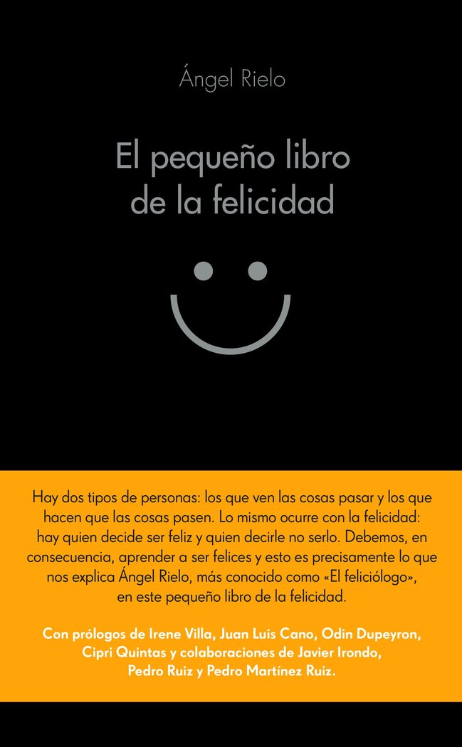El pequeño libro de la felicidad, de Rielo Fernández, Ángel | portada del libro