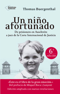 Un niño afortunado, de Buergenthal, Thomas | portada del libro