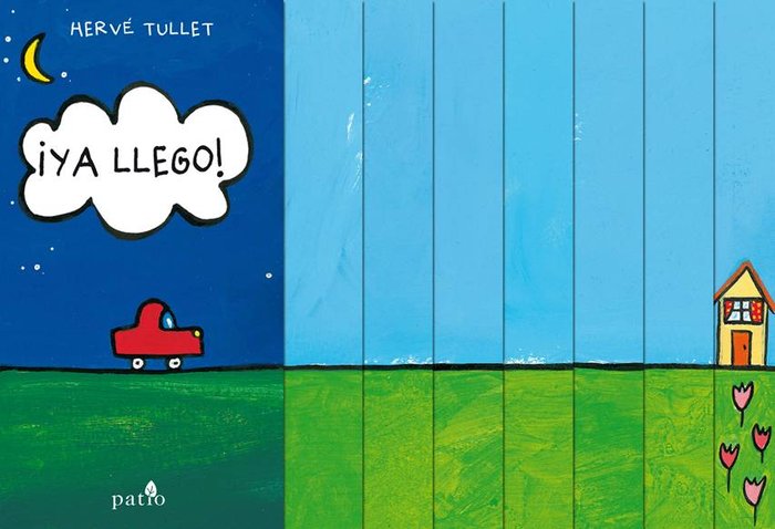 ¡Ya llego!, de Tullet, Hervé | portada del libro