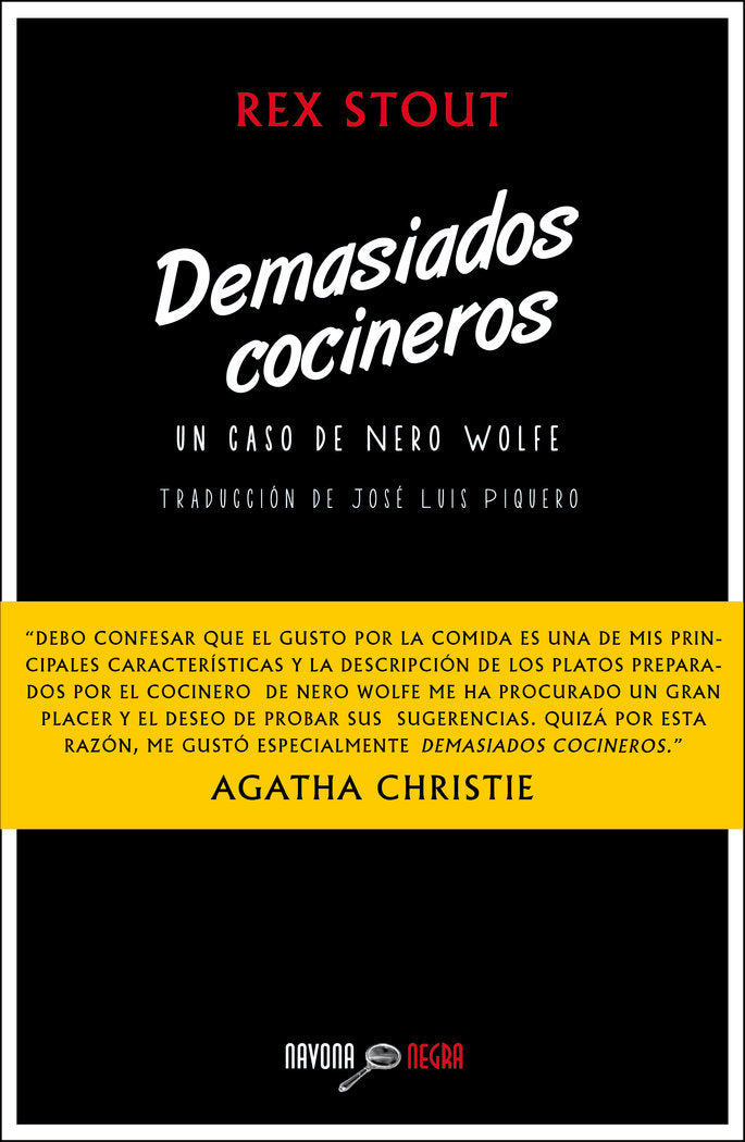 Demasiados cocineros, de Stout, Rex | portada del libro
