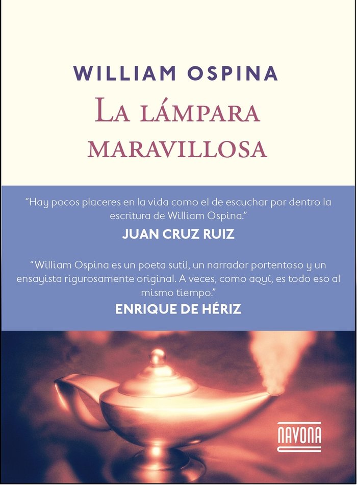 la lámpara maravillosa, de Ospina, William | portada del libro