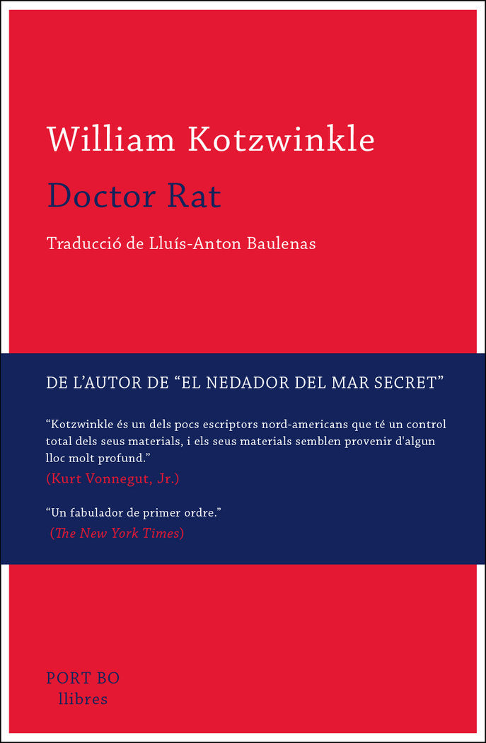 Doctor Rat, de Kotzwinkle, William | portada del libro