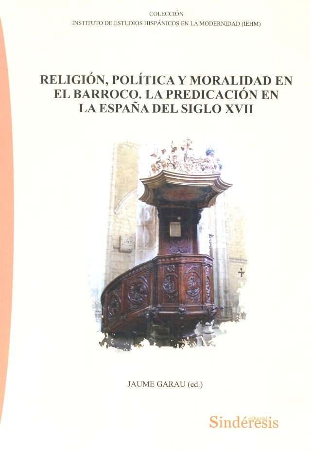 Religión Política y Moralidad en el Barroco, de GARAU AMENGUAL, Jaume | portada del libro