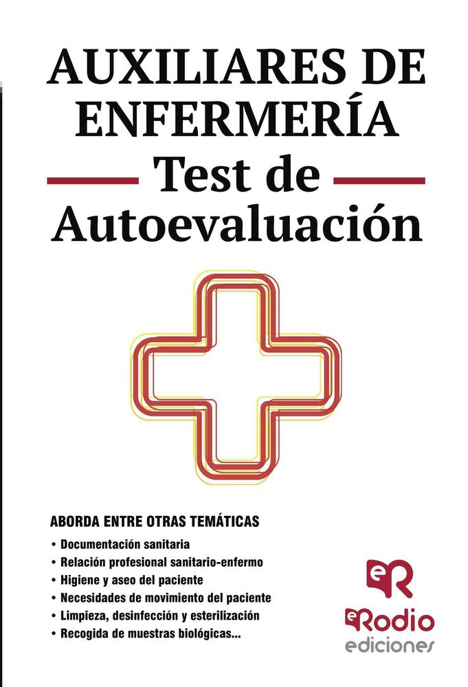 Auxiliares de Enfermería. Test de Autoevaluación. Competencias Sanitarias, de S.L., AGLA TRABAJOS TECNICOS | portada del libr