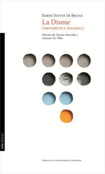 La Disme (Aritmética decimal), de Stevin de Brujas, Simón | portada del libro