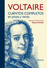 Cuentos completos en prosa y verso, de Voltaire, | portada del libro