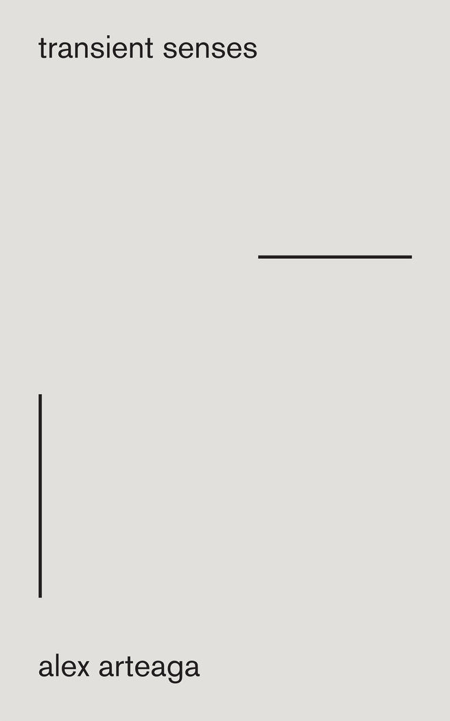 Transient Senses, de Arteaga, Alex | portada del libro