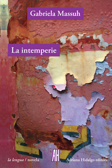 LA INTEMPERIE, de GABRIELA MASSUH | portada del libro
