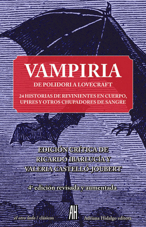 VAMPIRIA DE POLIDORI A LOVECRAFT.- NE | portada del libro
