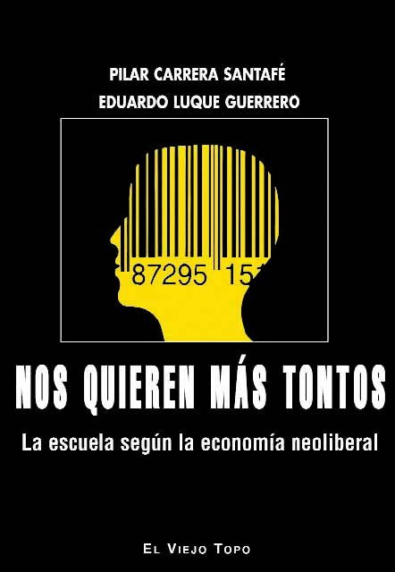 Nos quieren más tontos, de Luque Guerrero | portada del libro