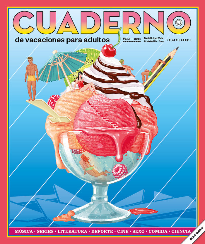 Cuaderno de vacaciones para adultos, vol. 5 | portada del libro