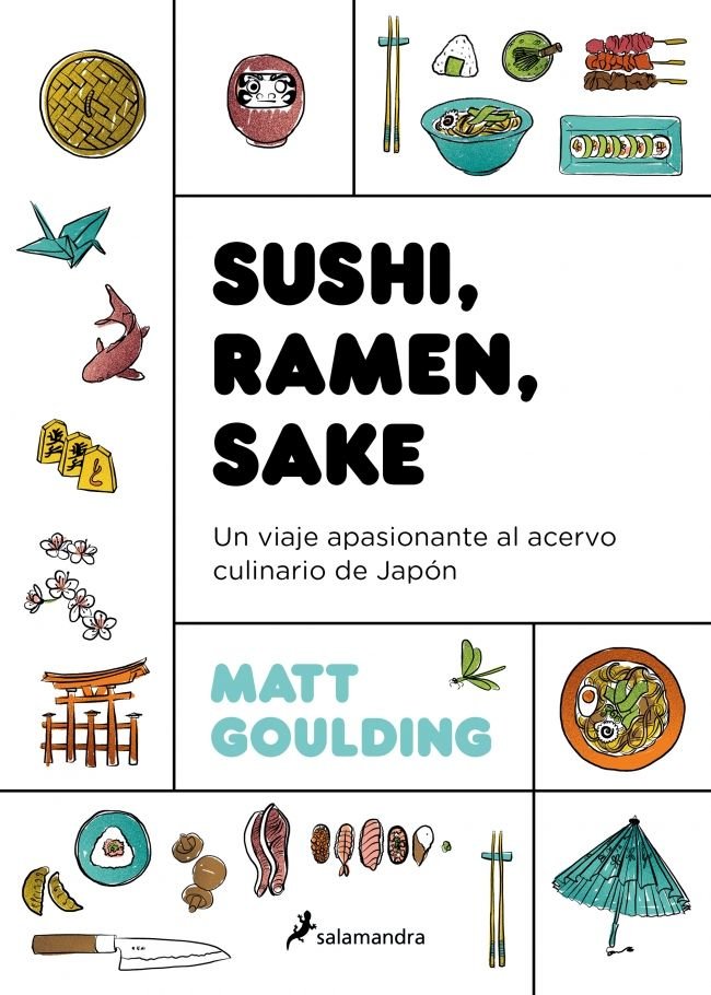 Sushi, Ramen, Sake, de Goulding | portada del libro