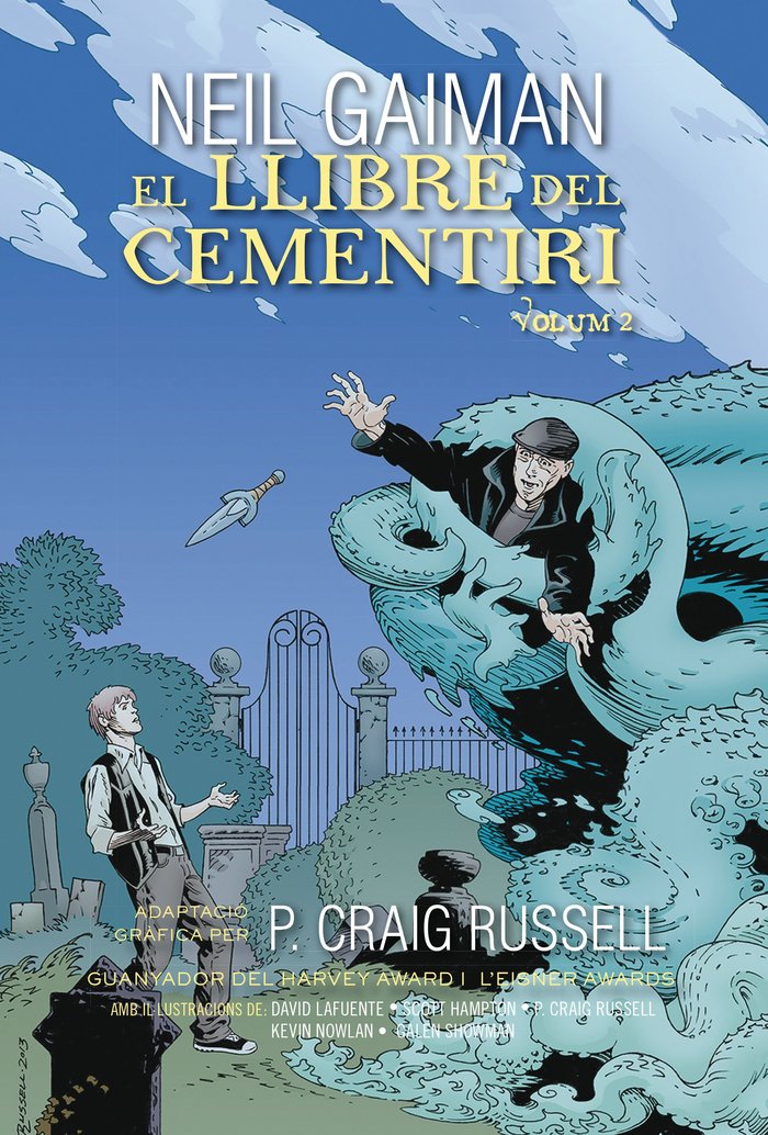 El llibre del cementiri, de Gaiman | portada del libro
