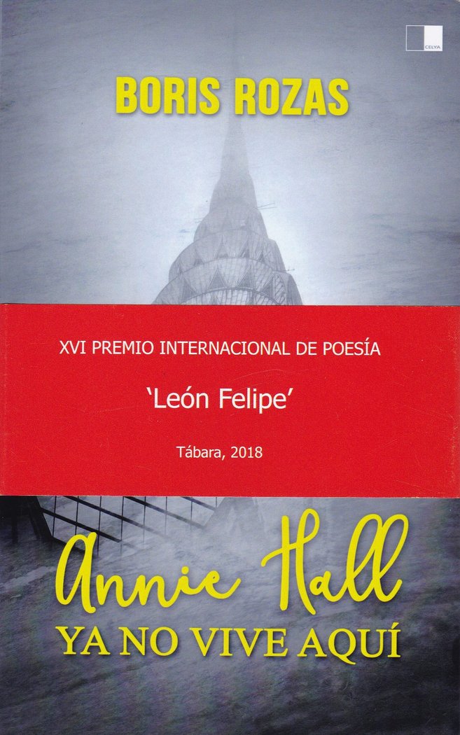ANNIE HALL YA NO VIVE AQUÍ, de Rozas Bayón | portada del libro