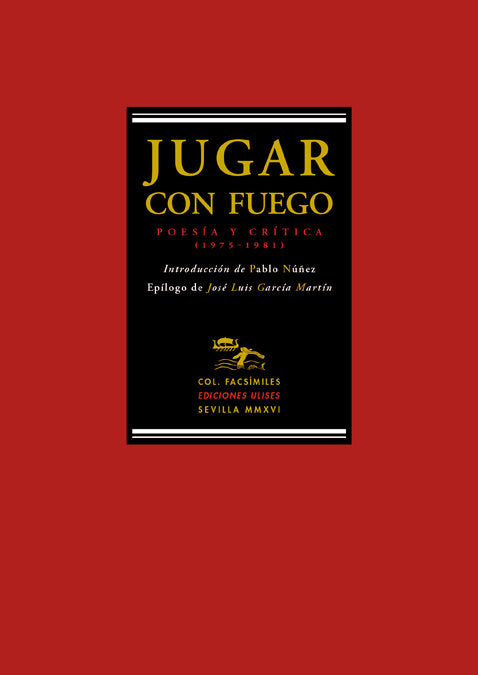 Jugar con fuego, de Varios autores | portada del libro