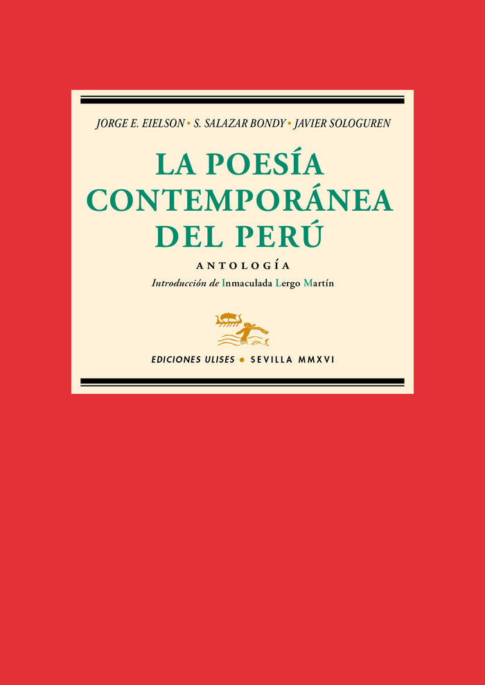 La poesía contemporánea del Perú, de Varios autores | portada del libro