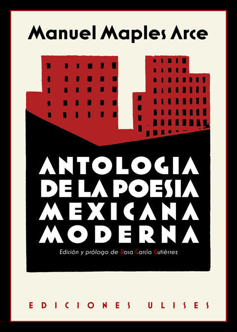 Antología de la poesía mexicana moderna, de y otros | portada del libro