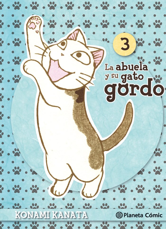 La abuela y su gato gordo nº 03/08, de Kanata, Konami | portada del libro