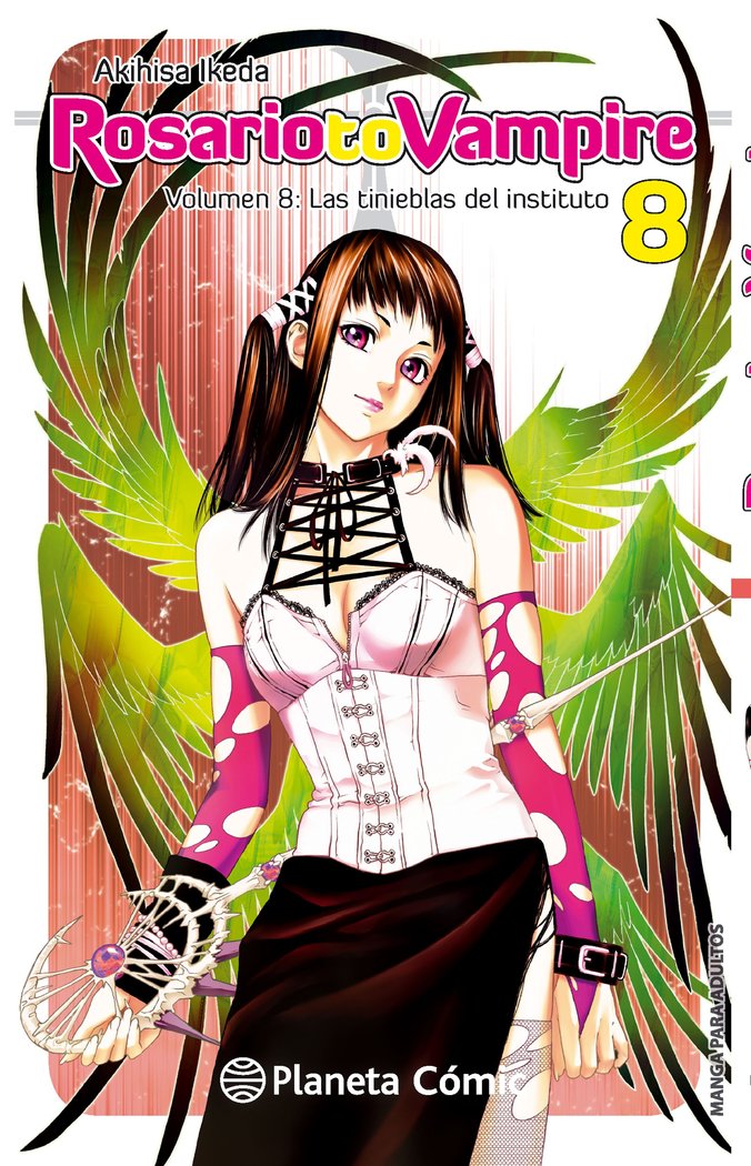 Rosario to Vampire nº 08/10, de Ikeda | portada del libro