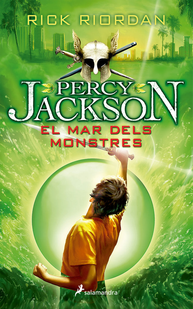 El mar dels monstres (Percy Jackson i els déus de l'Olimp 2), de Riordan, Rick | portada del libro