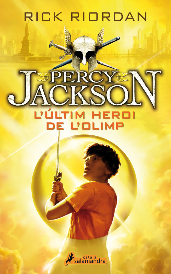 L'últim heroi de l'Olimp (Percy Jackson i els déus de l'Olimp 5), de Riordan, Rick | portada del libro
