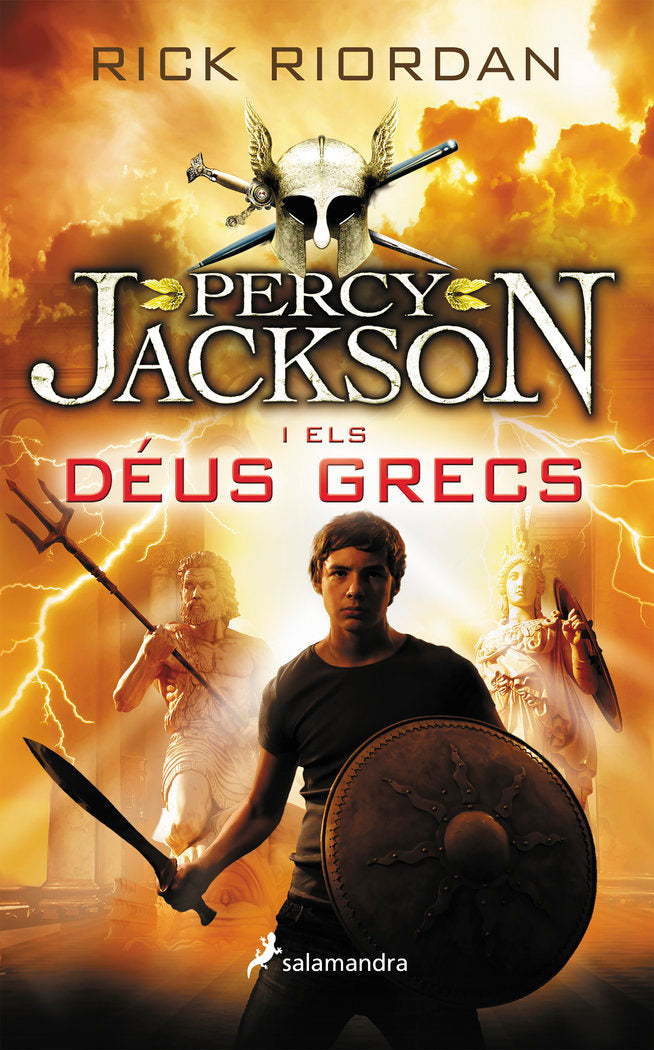 Percy Jackson i els déus grecs (Percy Jackson), de Riordan, Rick | portada del libro