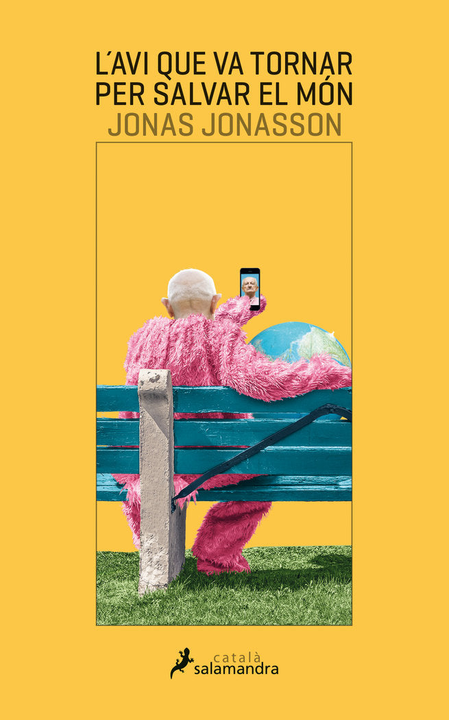 L'avi que va tornar per salvar el món, de Jonasson | portada del libro
