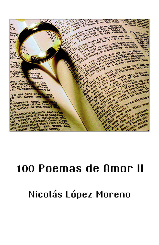 100 Poemas de Amor II, de López Moreno, Nicolás | portada del libro