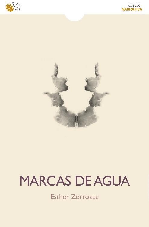 MARCAS DE AGUA, de ESTHER ZORROZUA | portada del libro