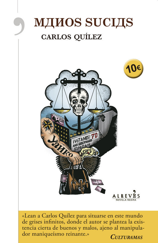 Manos sucias, de Quílez Lázaro, Carlos | portada del libro