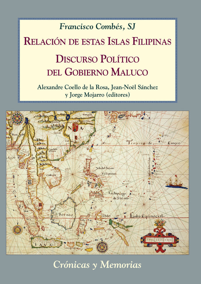 RELACION DE ESTAS ISLAS FILIPINAS DISCURSO POLITICO DEL GO, de COMBES, FRANCISCO | portada del libro