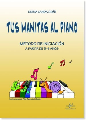TUS MANITAS AL PIANO, de NURIA LANDA GOÑI | portada del libro