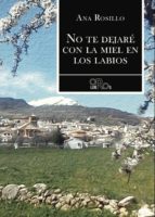 NO TE DEJARÉ CON LA MIEL EN LOS LABIOS, de ANA ROSILLO | portada del libro