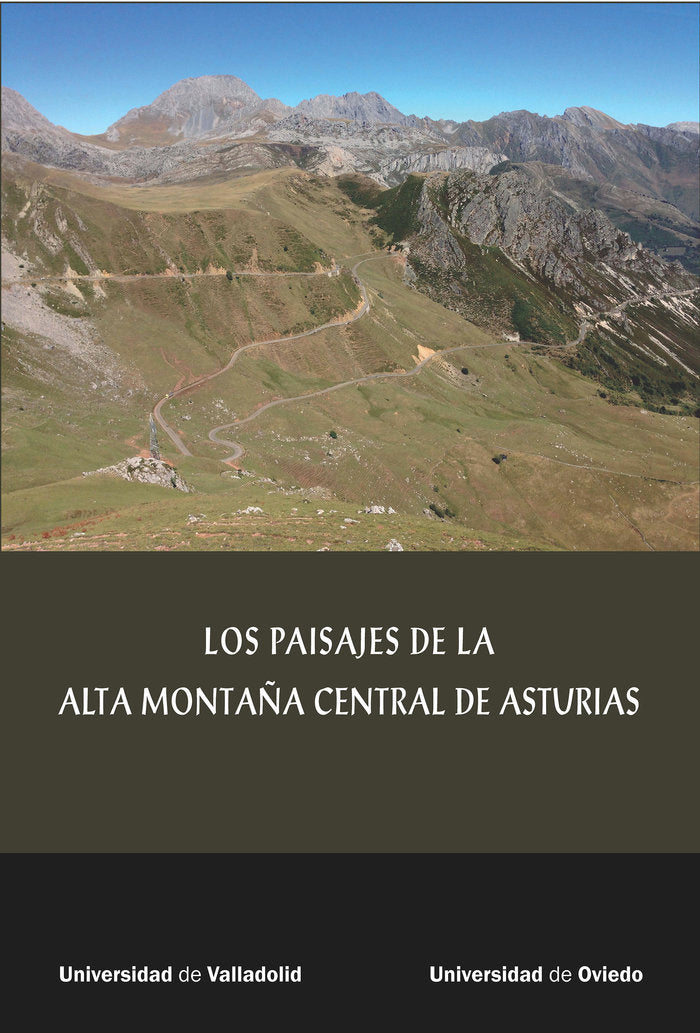 Los paisajes de la alta montaña central de Asturias, de Martínez Fernández, Luis Carlos | portada del libro