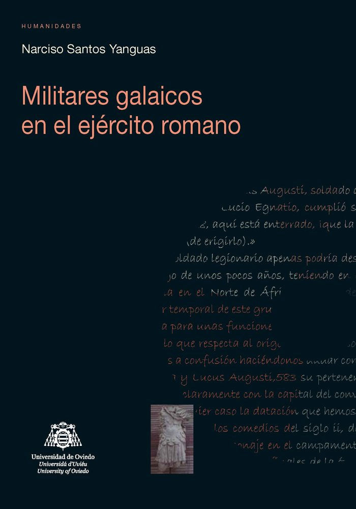 Militares galaicos en el ejército romano, de Santos Yanguas, Narciso | portada del libro
