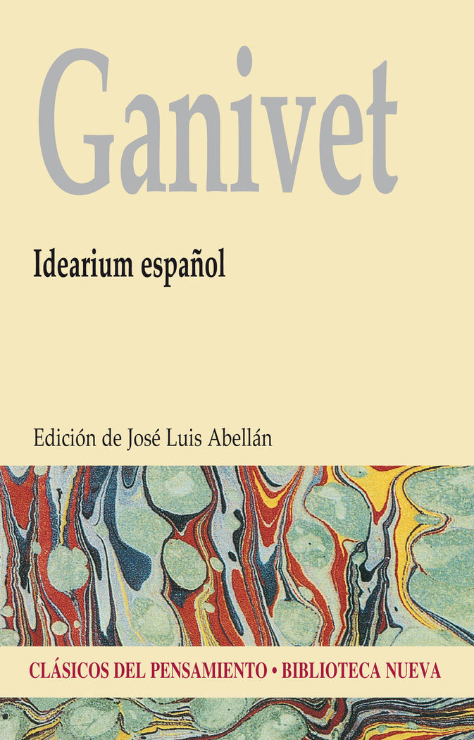 Idearium español - Edición Clásicos del Pensamiento, de Ganivet, Ángel | portada del libro