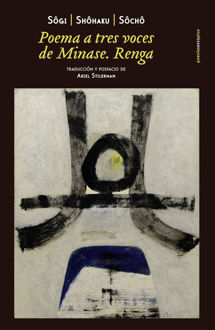 Poema a tres voces de Minase, de Sôgi | portada del libro